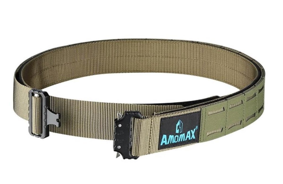 AMOMAX DOUBLE BELT MODEL GREYHAWK - RANGER GREEN